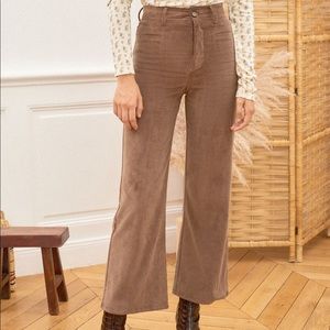 Rouje Swan Straight Curdory Pants.